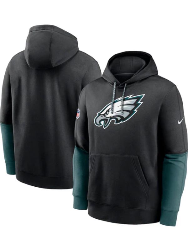 Outerwear Trends Philadelphia Eagles Crucial Catch Club Hoodie