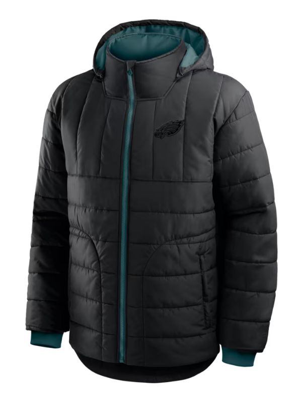 Outerwear Trends Philadelphia Eagles Fanatics Black Hooded Jacket