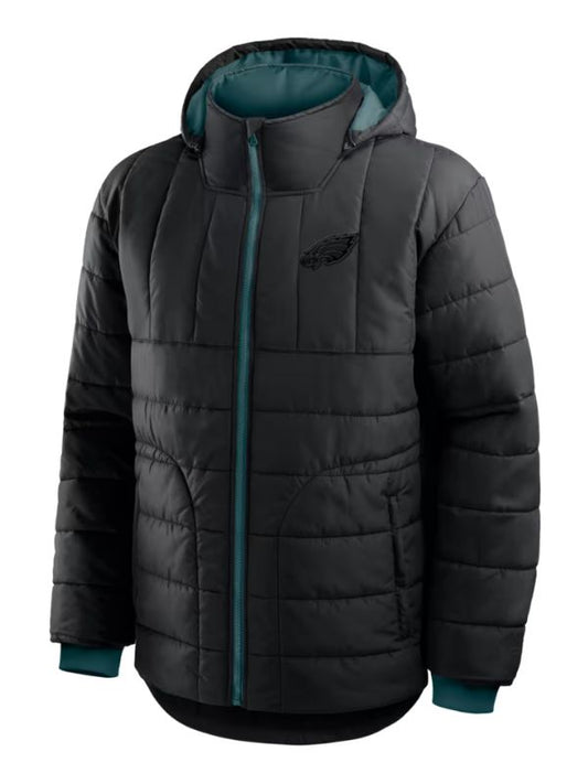 Outerwear Trends Philadelphia Eagles Fanatics Black Hooded Jacket