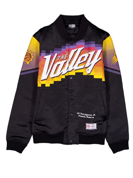 Outerwear Trends Phoenix Suns 2025 City Edition Black Jacket