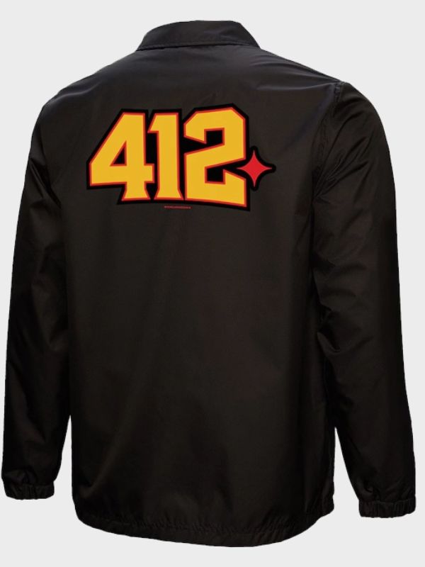 Outerwear Trends Pittsburgh Pirates Mitchell & Ness X 412 Coaches Jacket