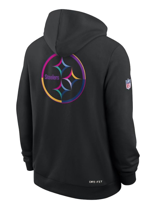 Outerwear Trends Pittsburgh Steelers 2025 Crucial Catch Hoodie