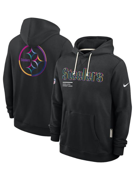 Outerwear Trends Pittsburgh Steelers 2025 Crucial Catch Hoodie