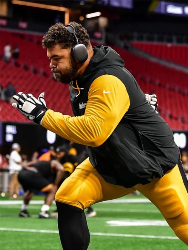 Outerwear Trends Pittsburgh Steelers Sideline Pre-Game Half-Zip Hoodie Jacket