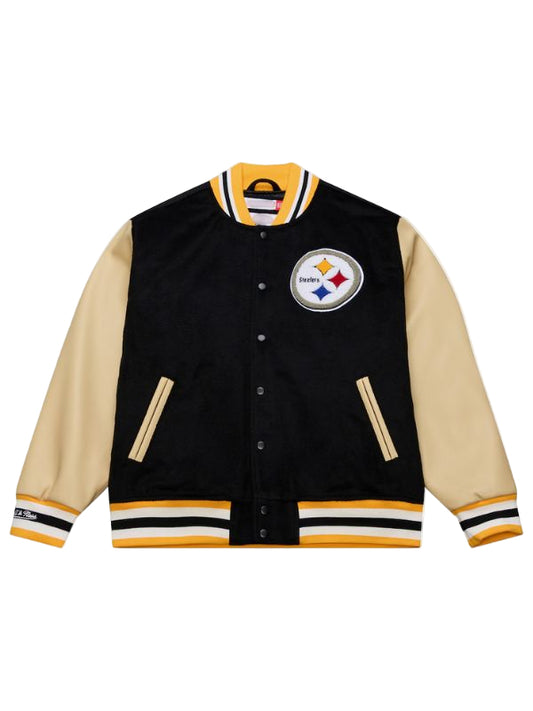 Outerwear Trends Pittsburgh Steelers Team Traditions Varsity Jacket