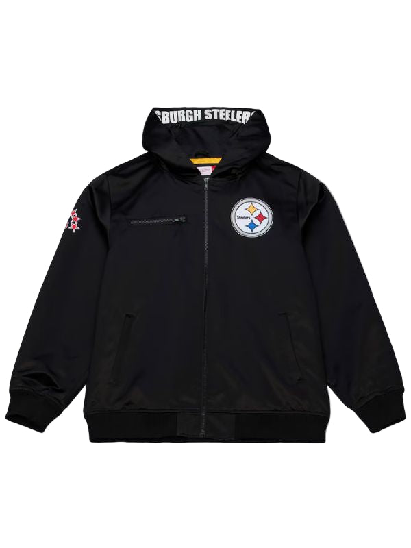 Outerwear Trends Pittsburgh Steelers Walk the Tunnel Hooded Bomber Jacket