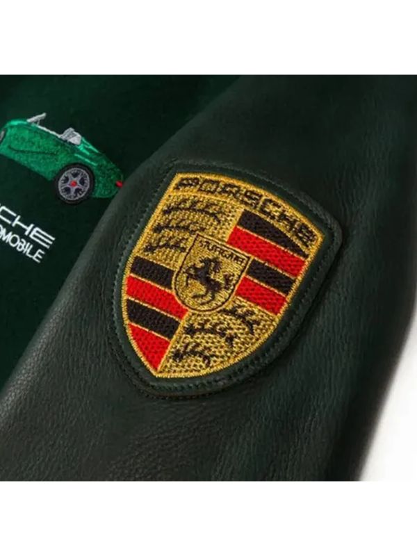 Outerwear Trends Porsche l'art 968 Varsity Jacket