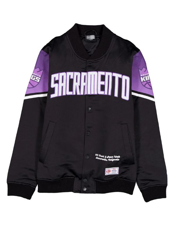 Outerwear Trends Sacramento Kings 2025 City Edition Black Jacket