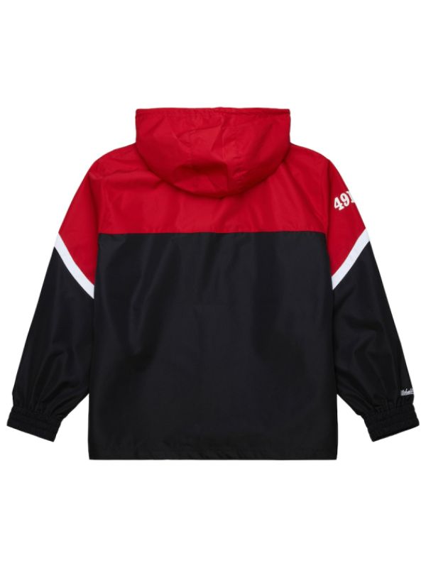 Outerwear Trends San Francisco 49ers Tie Breaker Anorak Half-Zip Jacket