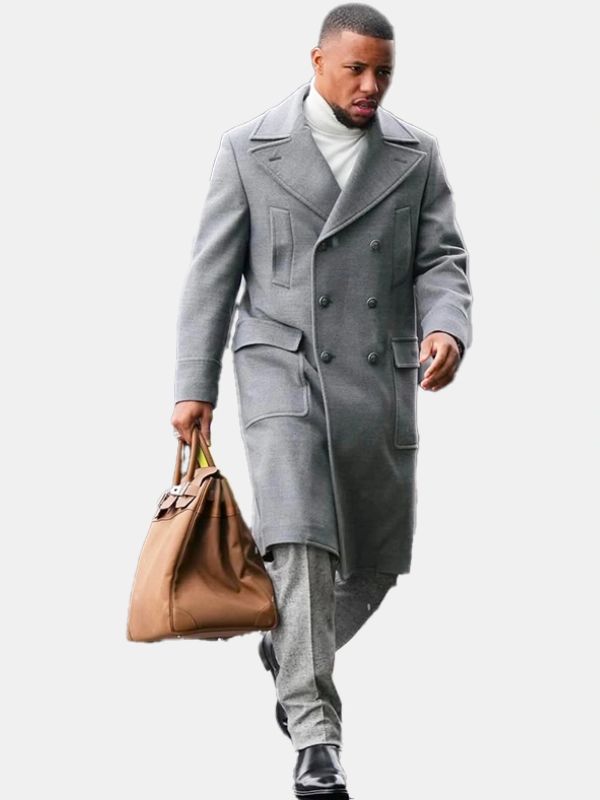 Outerwear Trends Saquon Barkley AFC Divisional Playoff Coat