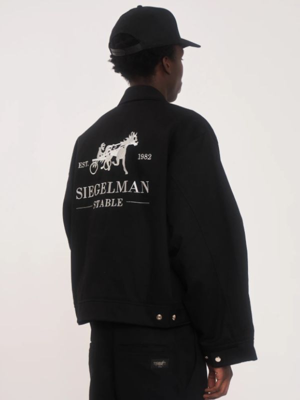Outerwear Trends Siegelman Stable Embroidered Coaches Jacket