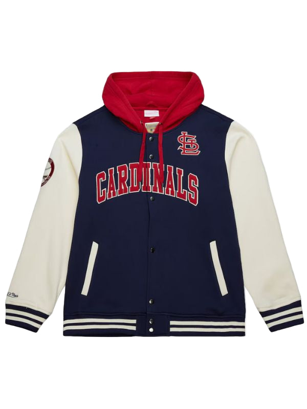 Outerwear Trends St. Louis Cardinals Sideline Fleece Full-Snap Jacket