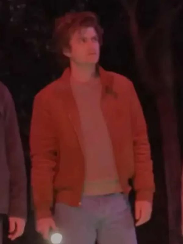 Outerwear Trends Steve Harrington Stranger Things S05 Brown Jacket