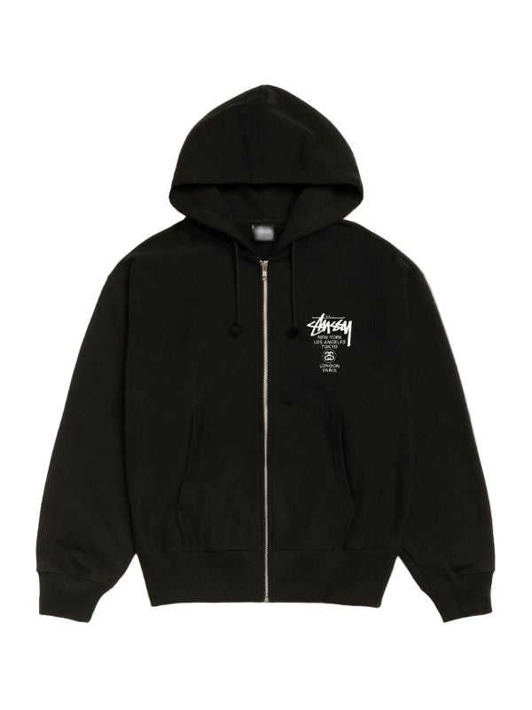 Outerwear Trends Stussy World Tour Zip Hoodie