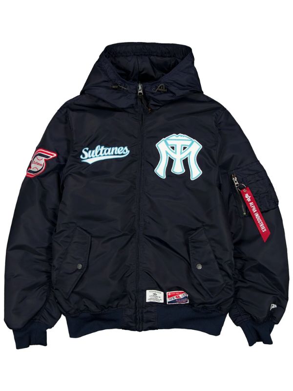 Outerwear Trends Sultanes De Monterrey LMB X Alpha Black Jacket