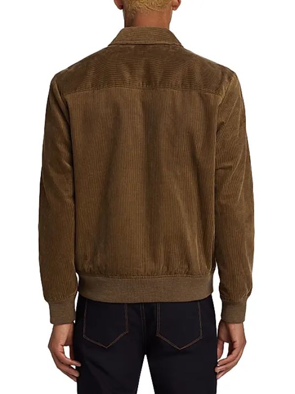 Outerwear Trends The Paper S01 Domhnall Gleeson Bomber Jacket