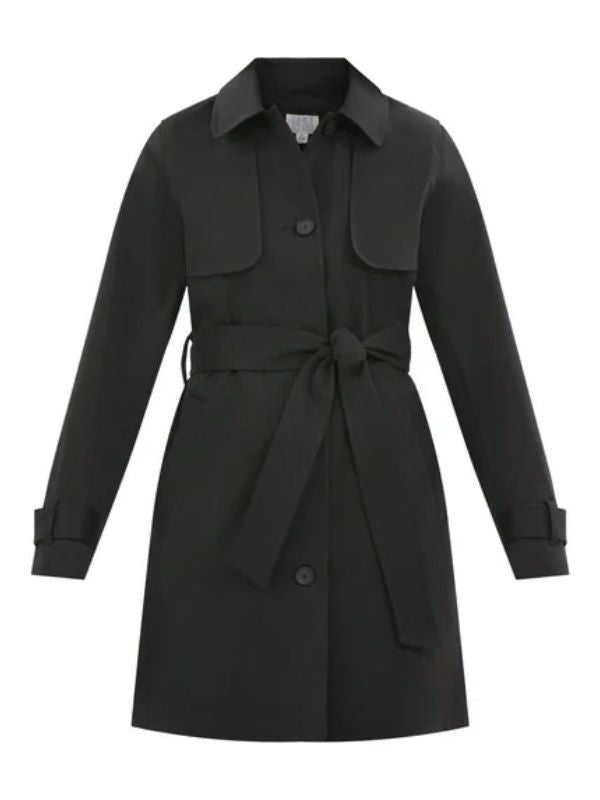 Outerwear Trends The Paper S01 Sabrina Impacciatore Black Coat