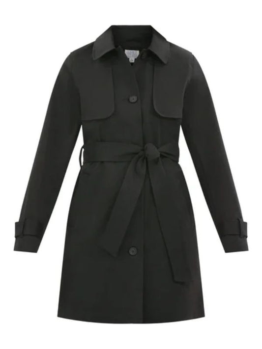 Outerwear Trends The Paper S01 Sabrina Impacciatore Black Coat