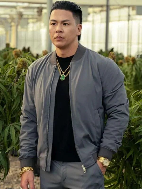 Outerwear Trends Tulsa King S03 Jackie Ming Bomber Jacket
