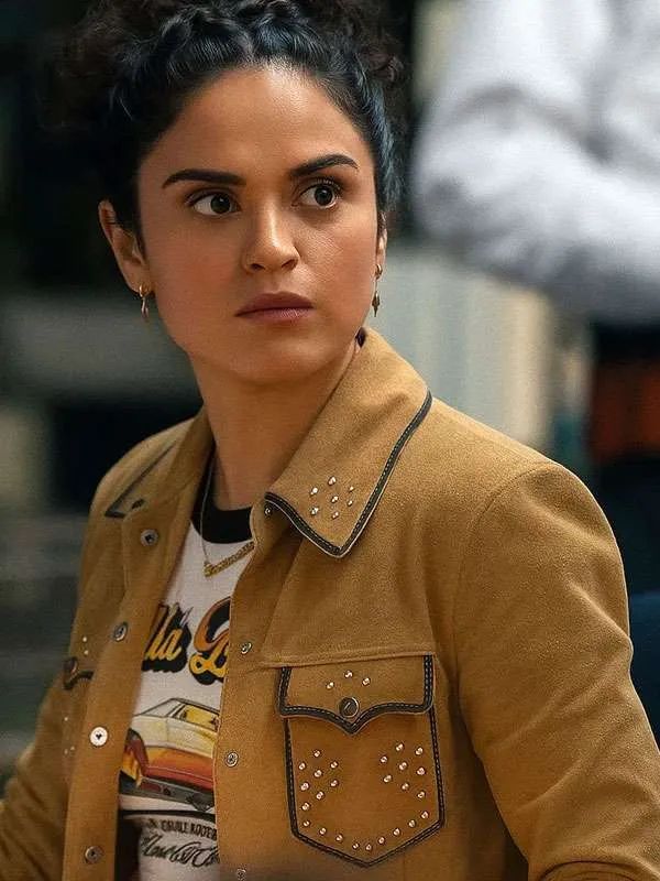 Outerwear Trends Victoria Moroles Ballard Brown Suede Jacket