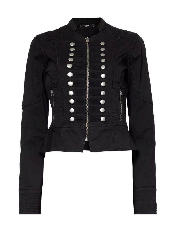 Outerwear Trends Wednesday S02 Agnes Demille Black Jacket