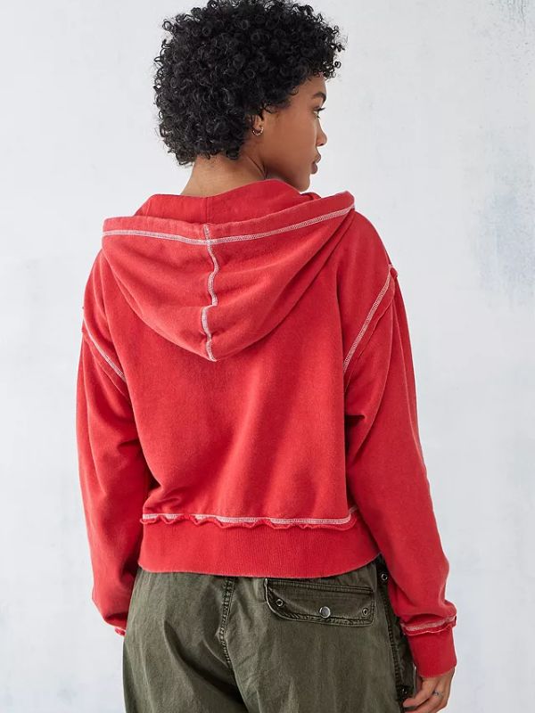 Outerwear Trends Wednesday S02 Emma Myers Red Jacket